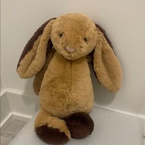 Jellycat Bashful Patchwork Brown Bunny
